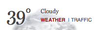 initial Boston Globe weather
widget