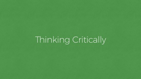 thinking critically